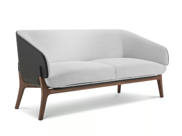 SAVILE ROW - 2 seater fabric and leather sofa by i 4 Mariani - view 2
